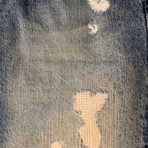 AG Erin Denim Skirt NWT Distressed 26 - Picture 2 of 4